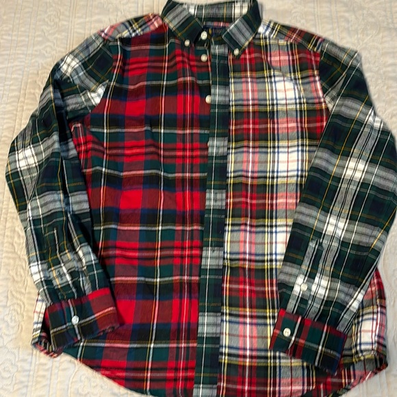 Boys Ralph Lauren flannel button down - Picture 1 of 5